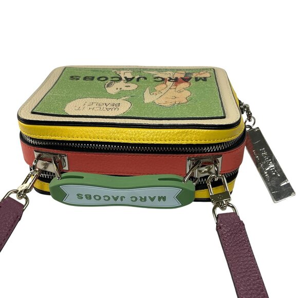 MARC JACOBS PEANUTS The Box 20 Snoopy Handbag Purse - Picture 3 of 9